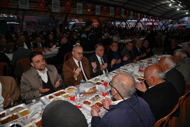 Başkan Ergün iftarı Nurlupınar’da yaptı