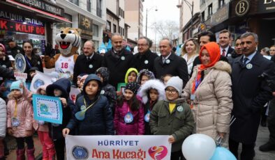 Bursa’da Barış için su yürüyüşü