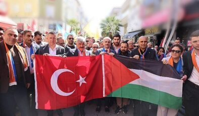 Çiftçi’ye Fatih Caddesi’nde yoğun destek