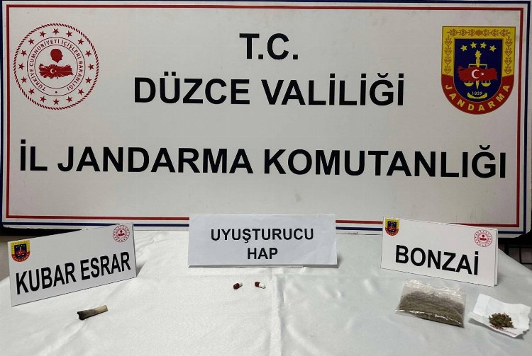 Düzce Jandarması'ndan uyuşturucuya 18 gözaltı