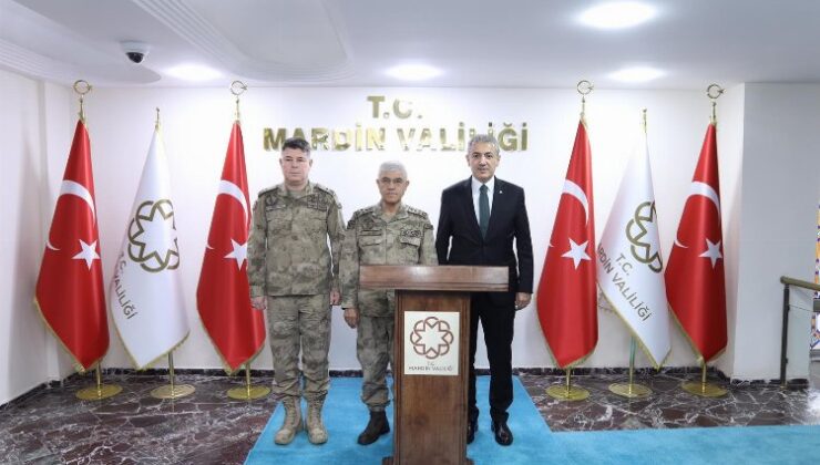 Jandarma Genel Komutanı Orgeneral Arif Çetin Mardin’de