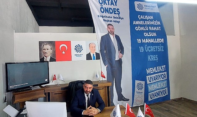 Memleket Partisi Belediye Başkan Adayı Öndeş: Kağıthane’de tek bir madde bağımlısı genç kalmayacak