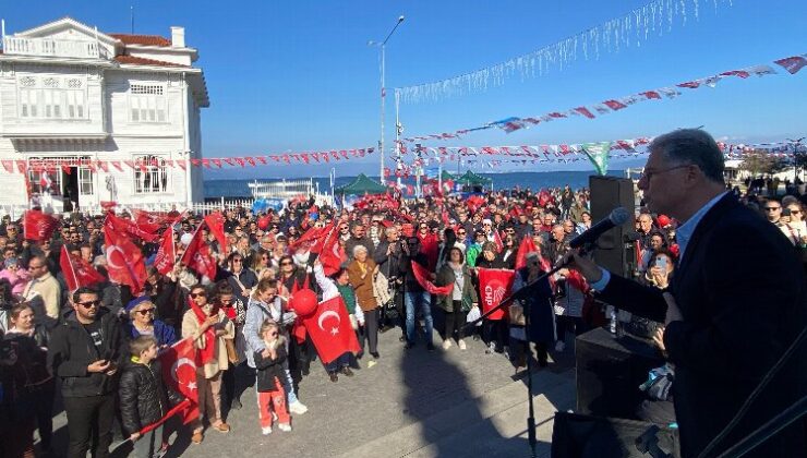 Mudanya’da Dalgıç’tan nokta mitingleri