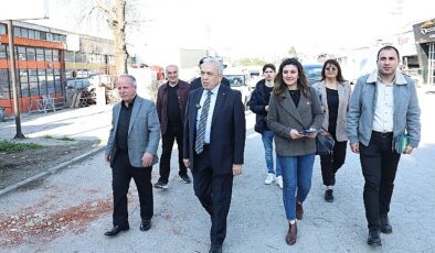 Şadi Özdemir Küçük Sanayi Sitesi’nde esnafı dinledi