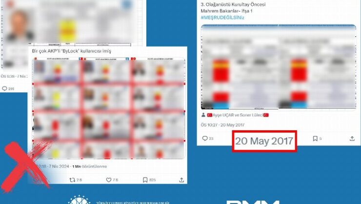 ‘ByLock kullananlar ifşa oldu’ iddiaları dezenformasyon!
