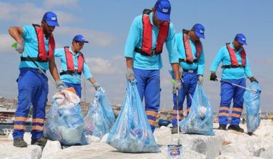 İstanbul’da bayram tatilinde 1.440 ton çöp toplandı