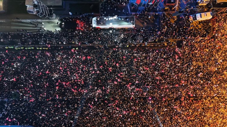 İstanbul'da coşku doruğa ulaştı