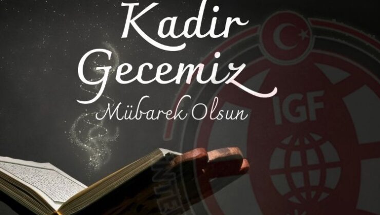 Kadir Gecemiz mübarek olsun