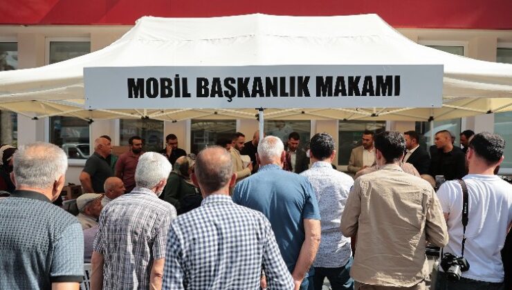 Başkan Arı ‘Mobil Başkanlık Ofisi’ uygulaması ile gönülleri fethediyor