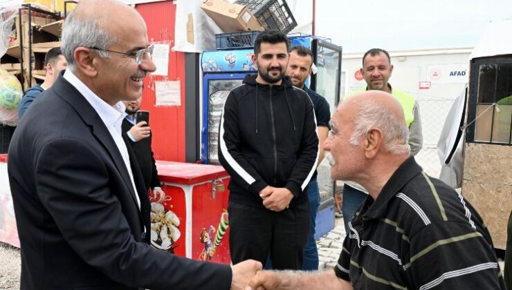 Başkan Er’den İkizce Konteyner Kent’e ziyaret