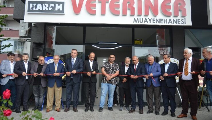 Bursa’da Karam Veteriner Muayenehanesi hizmete açıldı