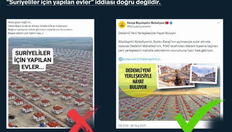 İletişim: Suriyeliler için konut yapılmıyor!