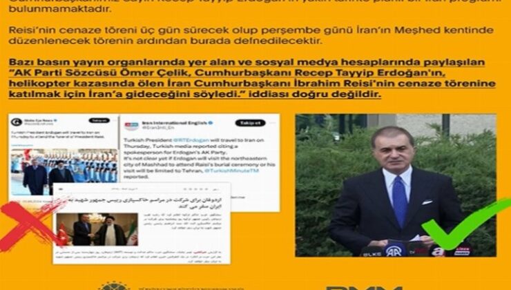 İletişim’den ‘Cenaze için İran’a gidilecek’ iddialarına yanıt