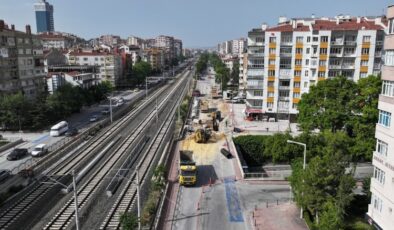 KOSKİ’den Banliyö Hattı güzergahında deplase çalışmaları