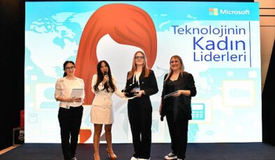 Microsoft Türkiye’nin düzenlediği “Teknolojinin Kadın Liderleri” yarışmasının kazananları belli oldu