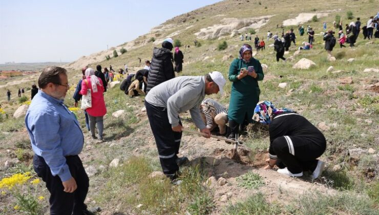 Selçuklu’da fidanlar toprakla buluştu