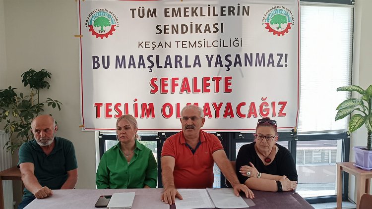 Tüm Emeklilerin Sendikası Keşan Temsilciği kuruldu