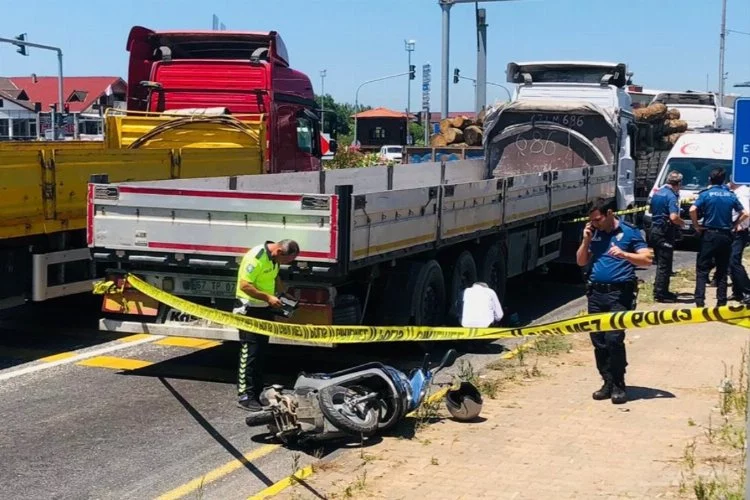 Akçakoca'da kaza 1 kişi hayatını kaybetti