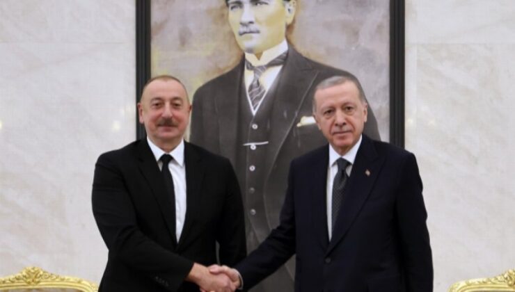 Azerbaycan Cumhurbaşkanı Aliyev Beştepe’de