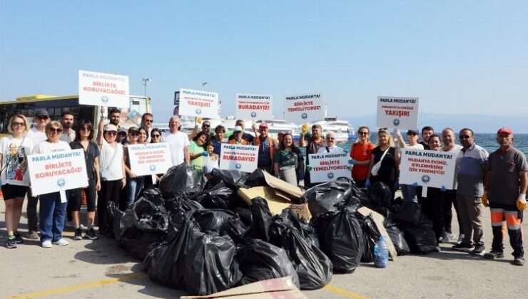 Bursa Mudanya’dan temizlik duyarlılığı!