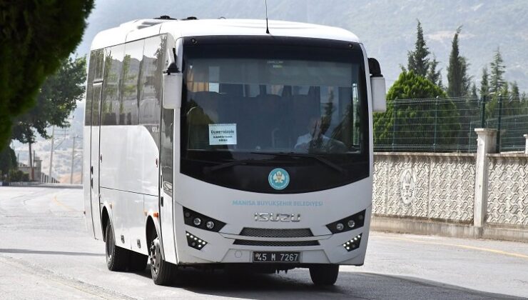 Büyükşehir’den mezarlıklara ücretsiz ulaşım hizmeti