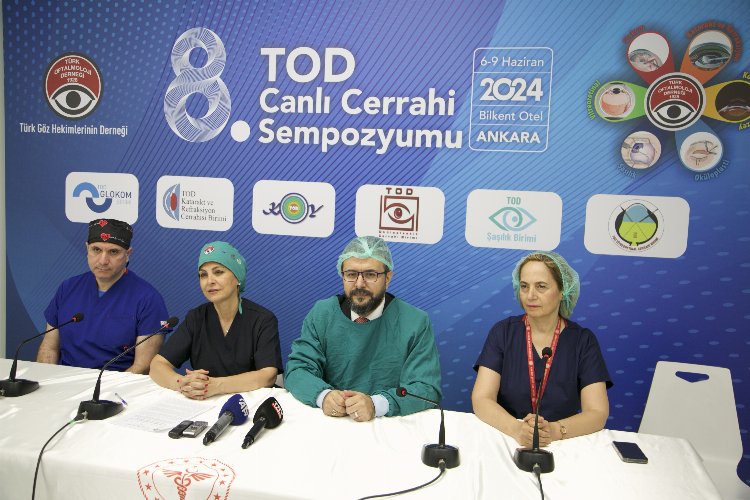 Canlı yayında göz ameliyatı yapacaklar