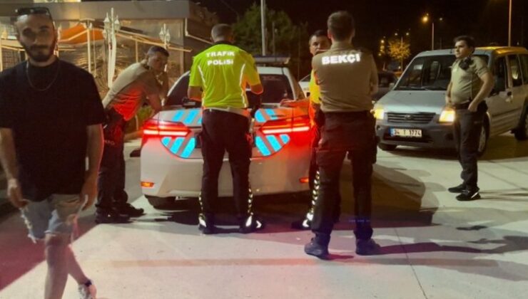 Düzce’de polisten kaçan alkollü sürücü yakalandı