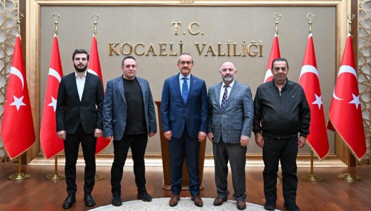 Gebze Trabzonlular Derneği’nden Kocaeli Valisi’ne ziyaret