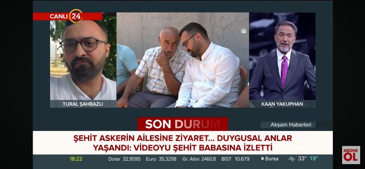 Hareketiyle tüm Türkiye’nin takdirini kazanmıştı; Tural Şahbazlı, 24 Tv’nin canlı yayın konuğu oldu 