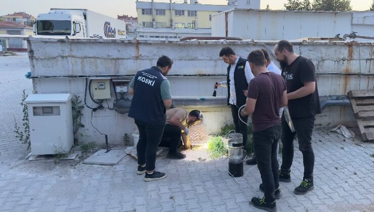 Konya’da işletmelere atık su ve koku denetimi