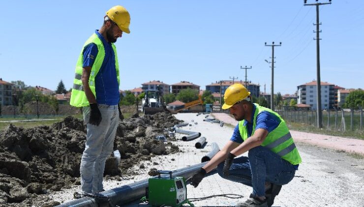 Kulu ve Kadınhanı’na 11,3 kilometre yeni içme suyu terfi hattı