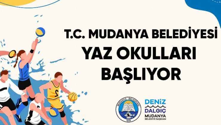 Mudanya’da yaz okulları başlıyor