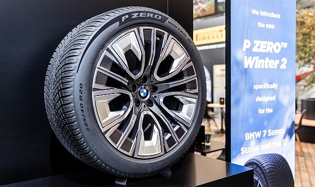 Pirelli BMW 7 Series için özel P Zero Winter 2’in yenilikçi bir versiyonunu tasarladı