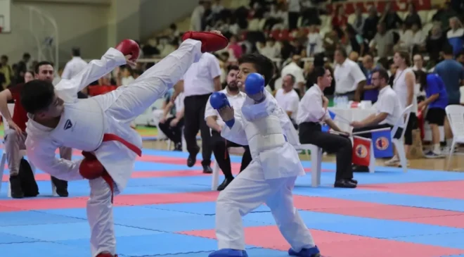 Bursa Gemlik’te uluslararası karate heyecanı