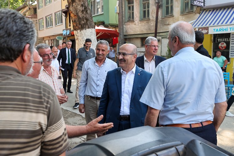 Bursa Valisi Demirtaş'tan Mudanya sahillerine denetim