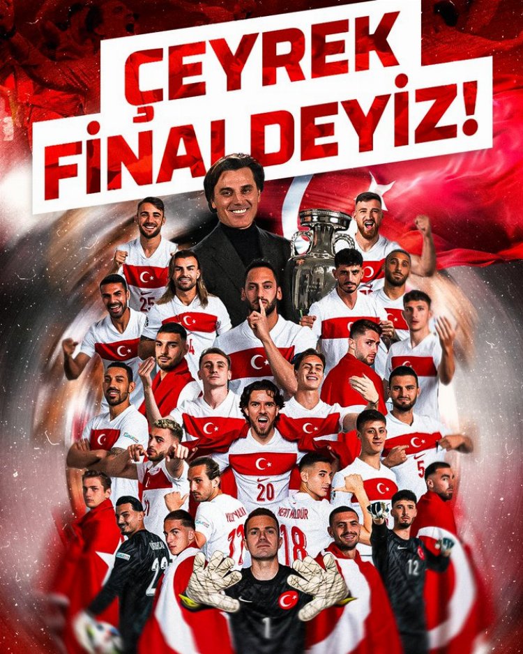 Çeyrek finaldeyiz! Bekle bizi Berlin