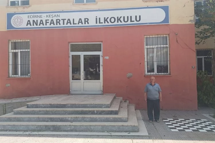 Edirne Keşan'da 1,5 yıldır yüzüne bakılmıyor! Muhtar Özcan Anafartalar İlkokulu'nu sordu