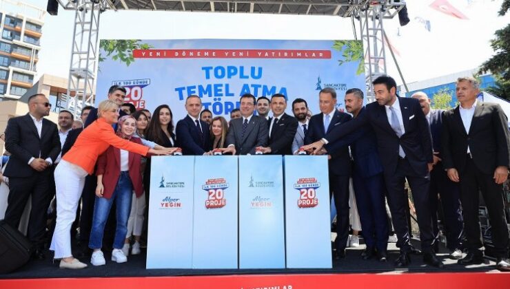 İstanbul Sancaktepe’de toplu temel atma