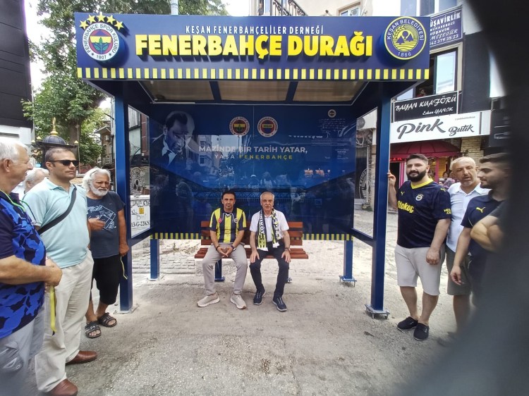 Keşan'da Fenerbahçeliler Derneği durağı açıldı