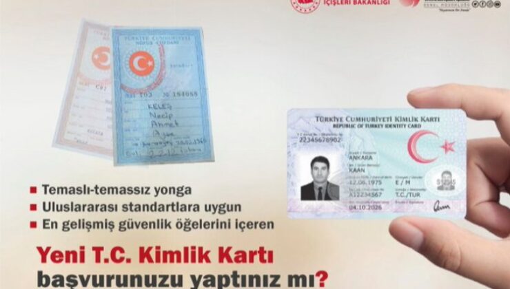 Ordu’da nüfus cüzdanı ve sürücü belgesi çağrısı