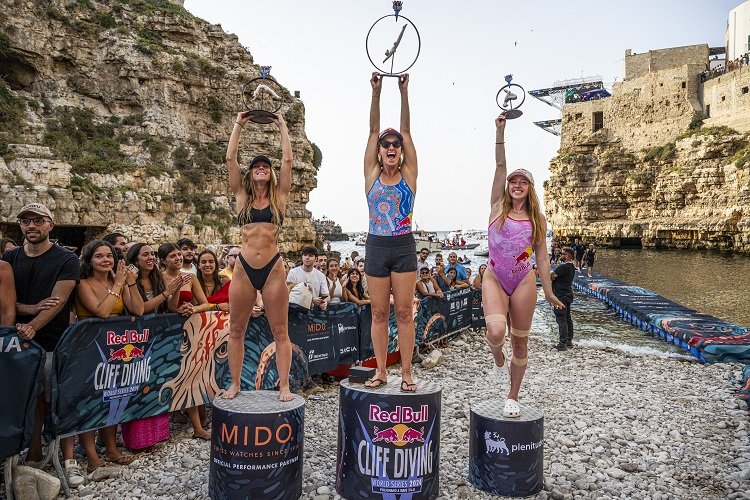 Red Bull Cliff Diving Dünya Serisi’nde İtalya Etabının kazananları belli oldu