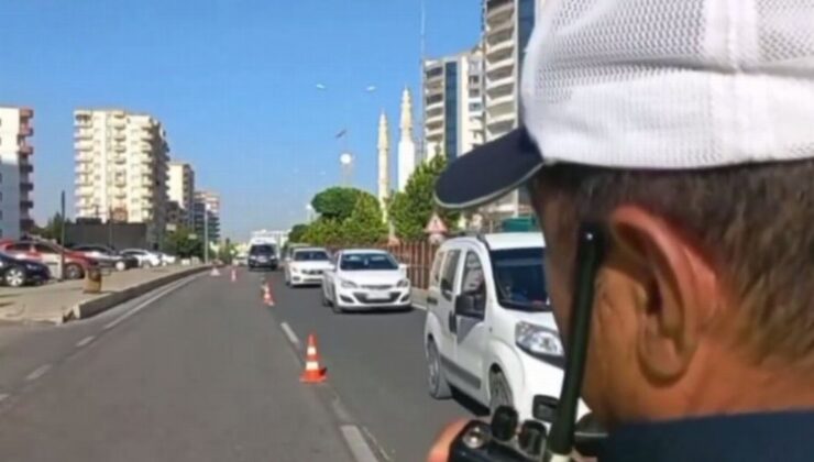 Trafikte bir haftada 450 bine yakın sürücüye işlem yapıldı