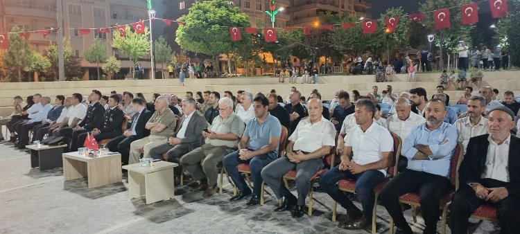 Yeşilli’de 15 Temmuz etkinliği düzenlendi 