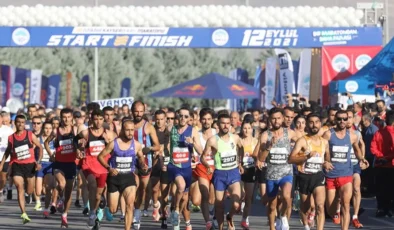 4’ncü Kayseri Yarı Maratonu halk koşusunda kayıt zamanı