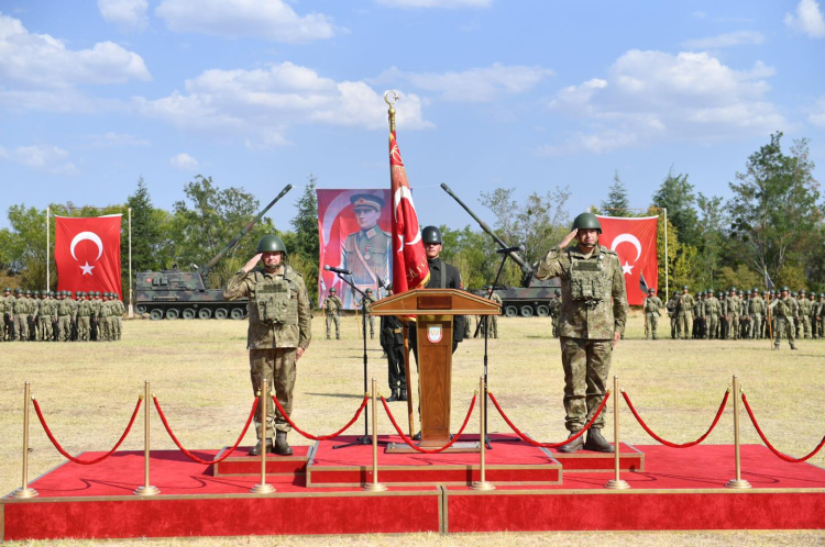 54. Mekanize Piyade Tugay’ında devir teslim töreni gerçekleşti