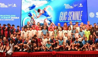 Balıkesir’de Triatlon heyecanı