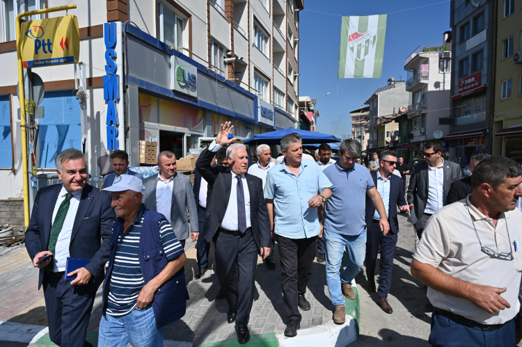 Başkan Bozbey, dağ yöresini kalkındıracak projelerini Orhaneli’den duyurdu