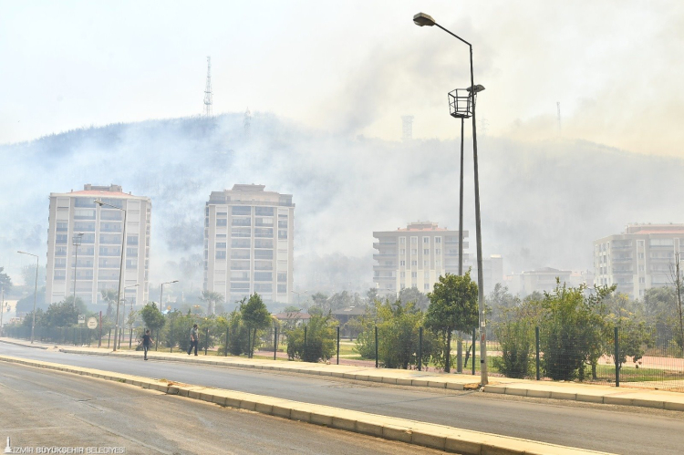 Başkan Tugay'dan yangın raporu