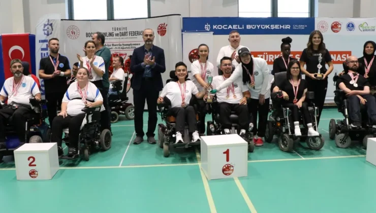 Boccia Türkiye Şampiyonası sonuçlandı