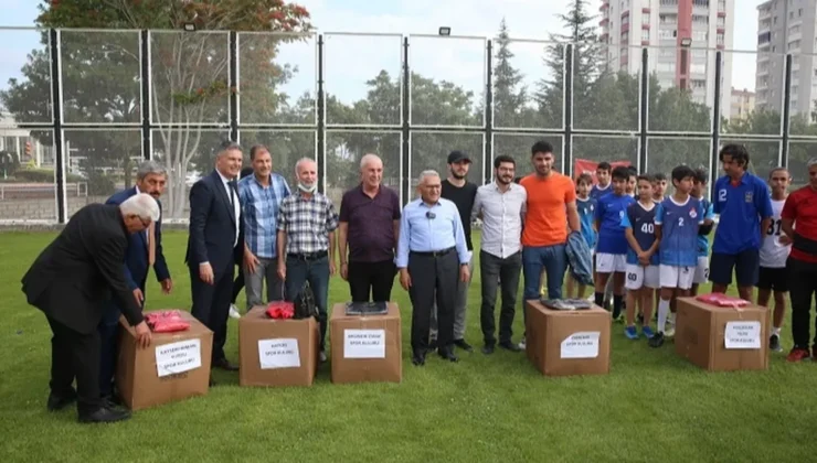 Kayseri’de amatör spora ‘büyük’ destek